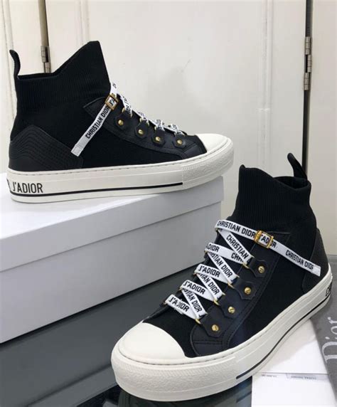 dior id sneakers black|christian Dior ladies sneakers.